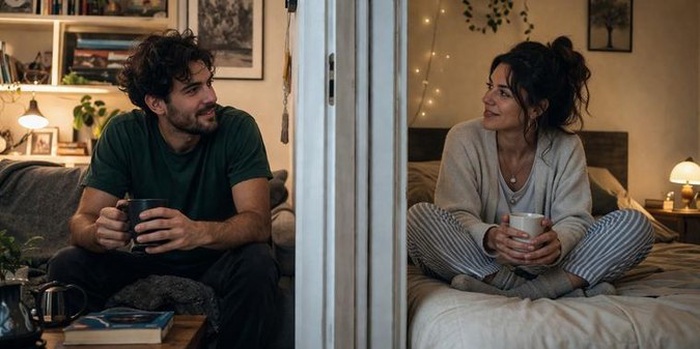 Couple in a LAT relationship maintaining separate homes